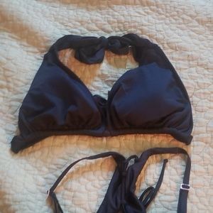 Black swim tops